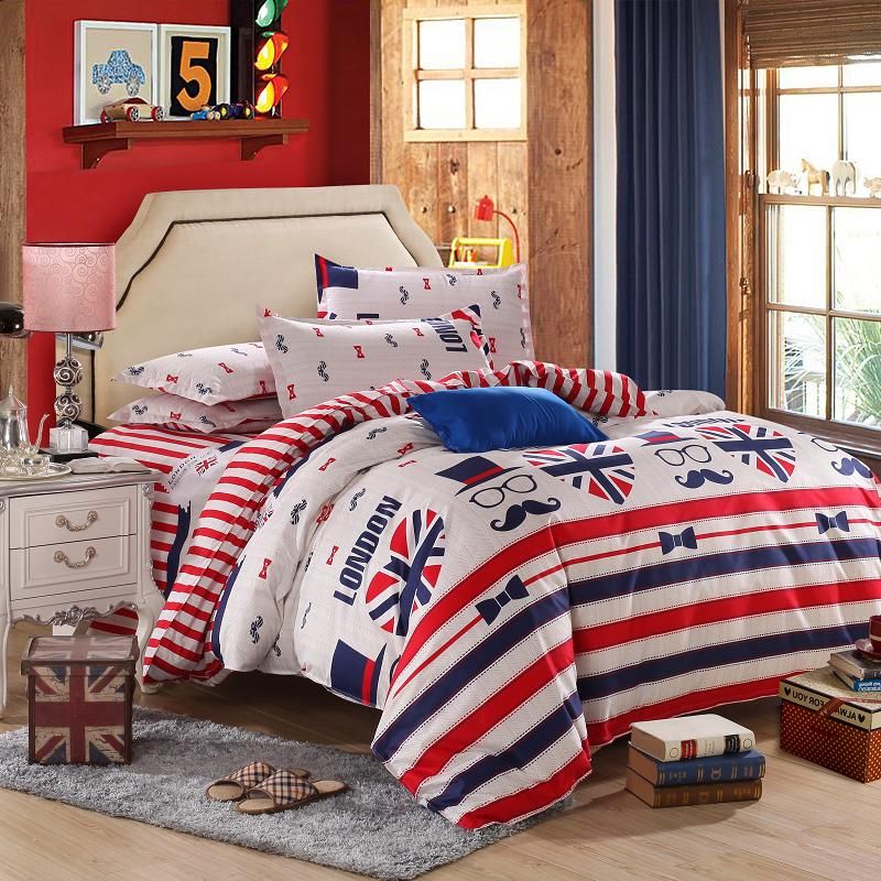 Kids Boy Girl New 3 Cotton Bedding Set Bed Sheet Quilt Duvet Kids Boy Girl New 3 Cotton Bedding Set Bed Sheet Quilt Duvet Covers Pillowcase Bedclothes Linen Size Queen Cover Sets Brown