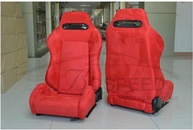 Racing Seat Modification Car Seat Red Suede Adjustable Wholesale ... Racing Seat Modification Car Seat Red Suede Adjustable Wholesale ...