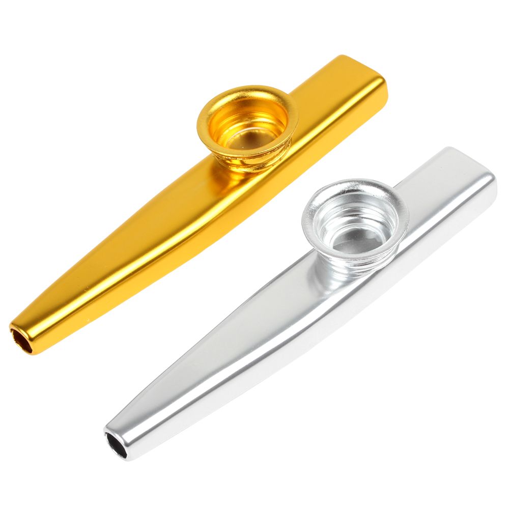 2021 Musical Instrument Sales Metal Kazoo With Flute Diaphragm Optional
