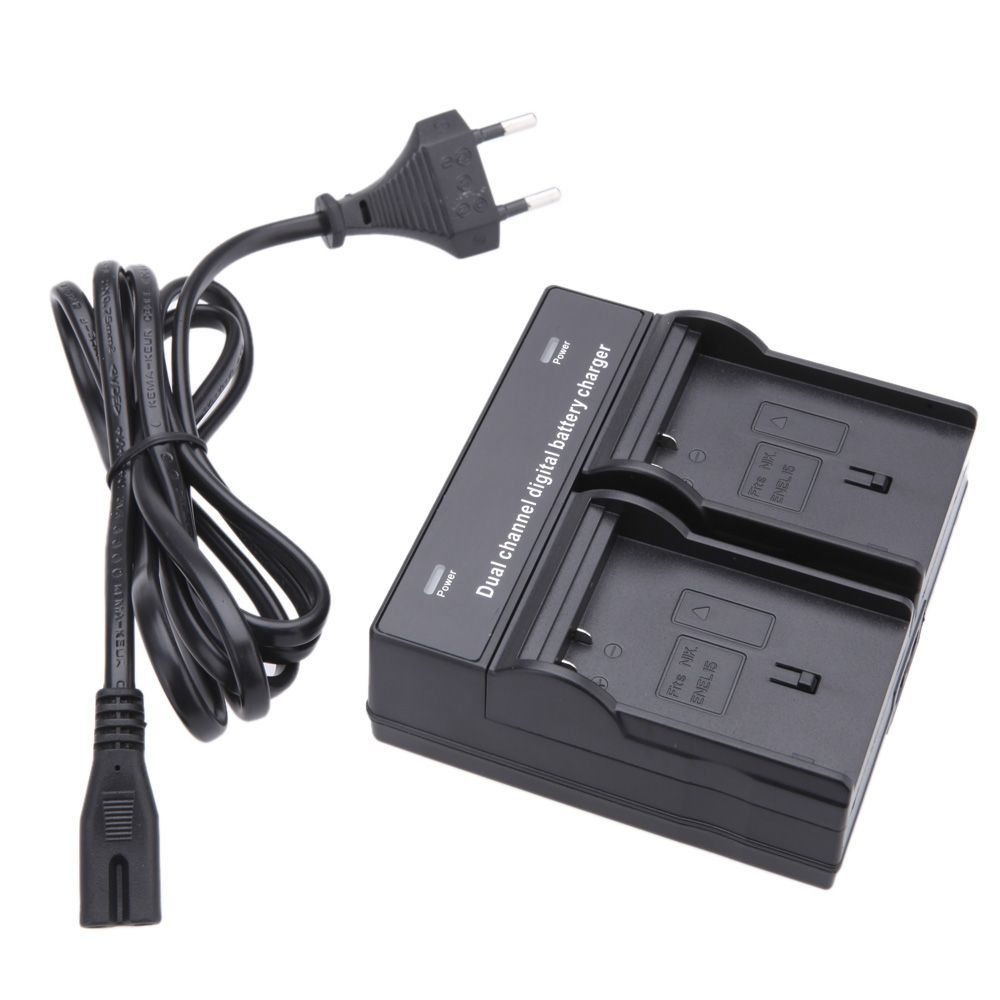 Dual Channel Battery Charger For Nikon EN EL15 Battery D7000 D7100 D600