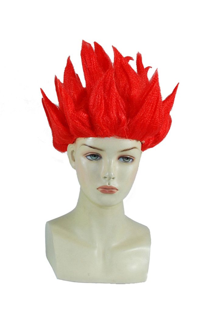 Dragon Ball Z Super Saiyan Short Wig Anime Cosplay Wig ...