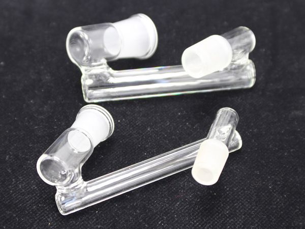 14mm 19 mm hembra masculina a 19 mm 14 mm Vidrio femenino masculino caída caída del adaptador desplegable para los bongs de agua de vidrio Tubos