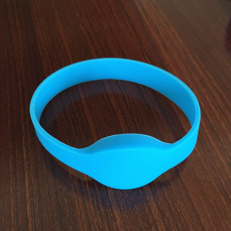 colore verde RFID 125 KHz RFID Access Control in silicone porta d entrata 5pcs EM4100 TK4100 leggere solo braccialetto