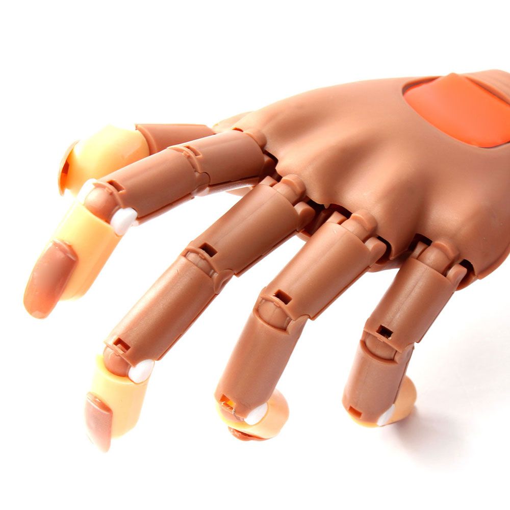 refill acrylic diy Model Adjustable Holder Refill Nail False Nail Nails Practice Hand Clamp Hand Art 100 Tips Nail