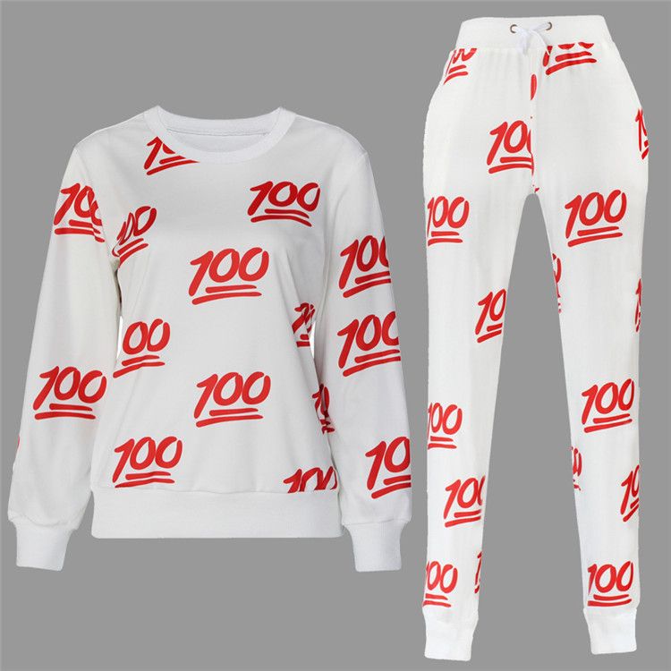 100 emoji tracksuit