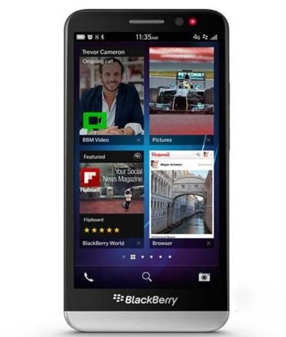 Ursprüngliches BlackBerry Z30 5,0 Zoll LCD kapazitives BlackBerry OS 10,2 Qualcomm Snapdragon MSM8960T Pro 3G intelligentes Telefon 2GB / 16GB 8MP