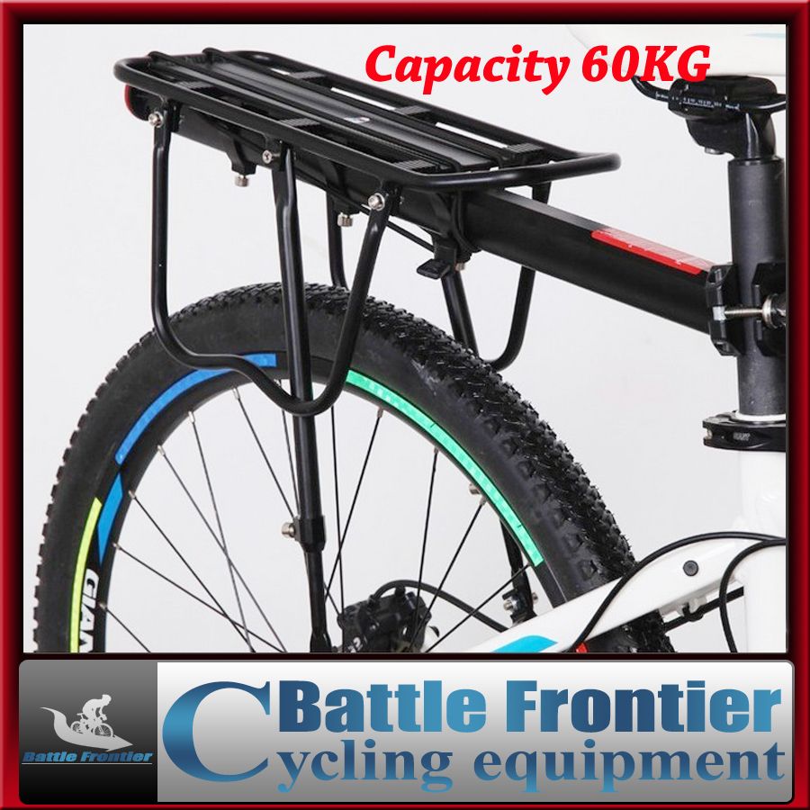 2019 60kg Capacity Bike Luggage Carrier Bicycle Rear Rack Cycling
