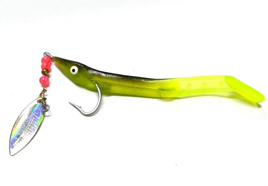 2021 Soft Plastic Worms Lures Zoom Bait 6.2g Trolling Laser Spoon