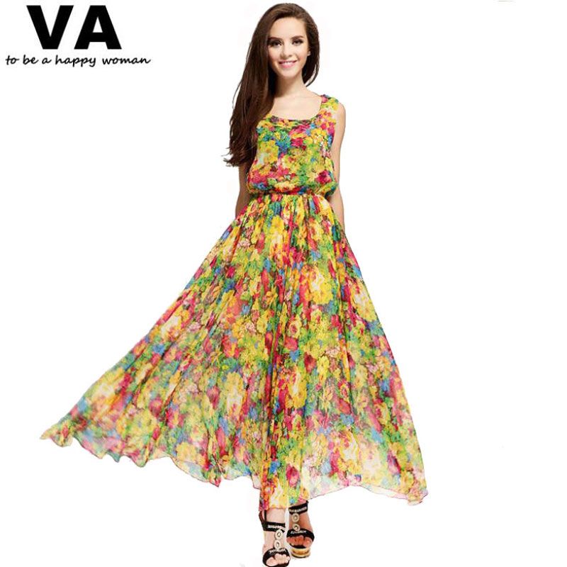 Elegant New Fashion Women Sleeveless Polka Dot Maxi Dresses Plus ... Elegant New Fashion Women Sleeveless Polka Dot Maxi Dresses Plus ...