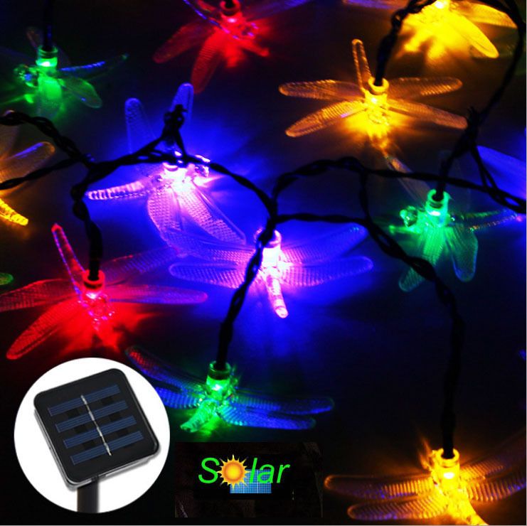 Best 20leds Dragonfly Solar Led Tree Lights Powered Best 20leds Dragonfly Solar Led Tree Lights Powered Fairy String Outdoor Garden Party Decoration Under 88 31 Dhgate Com