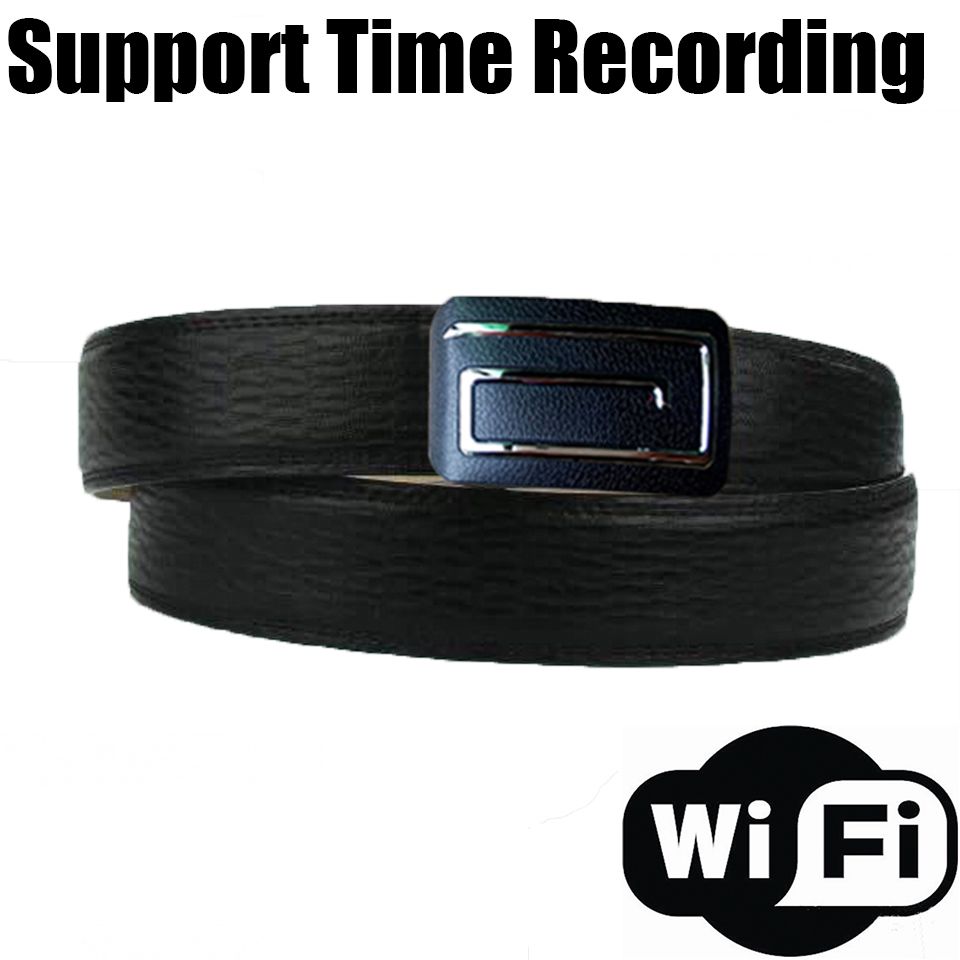 2019 Wifi Belt Mini Spy Camera 720P Nonporous Leather Belt Hidden Mini