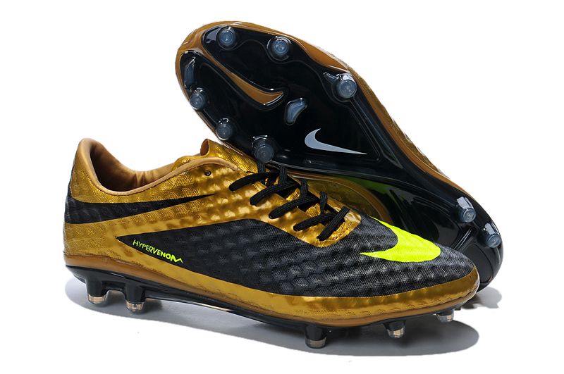 Zapatos Nike Hombres Fútbol De Arranque Nike Para Hombre De Fútbol De Los  Hombres Botas De Fútbol Nike Fútbol De Arranque Hypervenom Phantom Premium  FG Neymar Negro / Dorado Tamaño 39 45