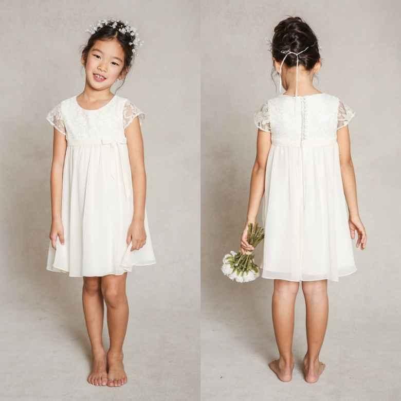 Chiffon Flower Girl Dresses