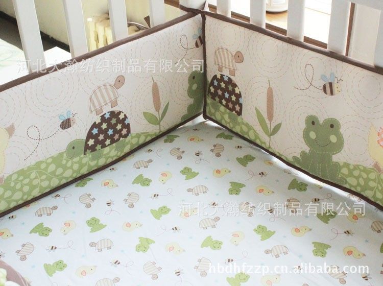 frog baby bedding