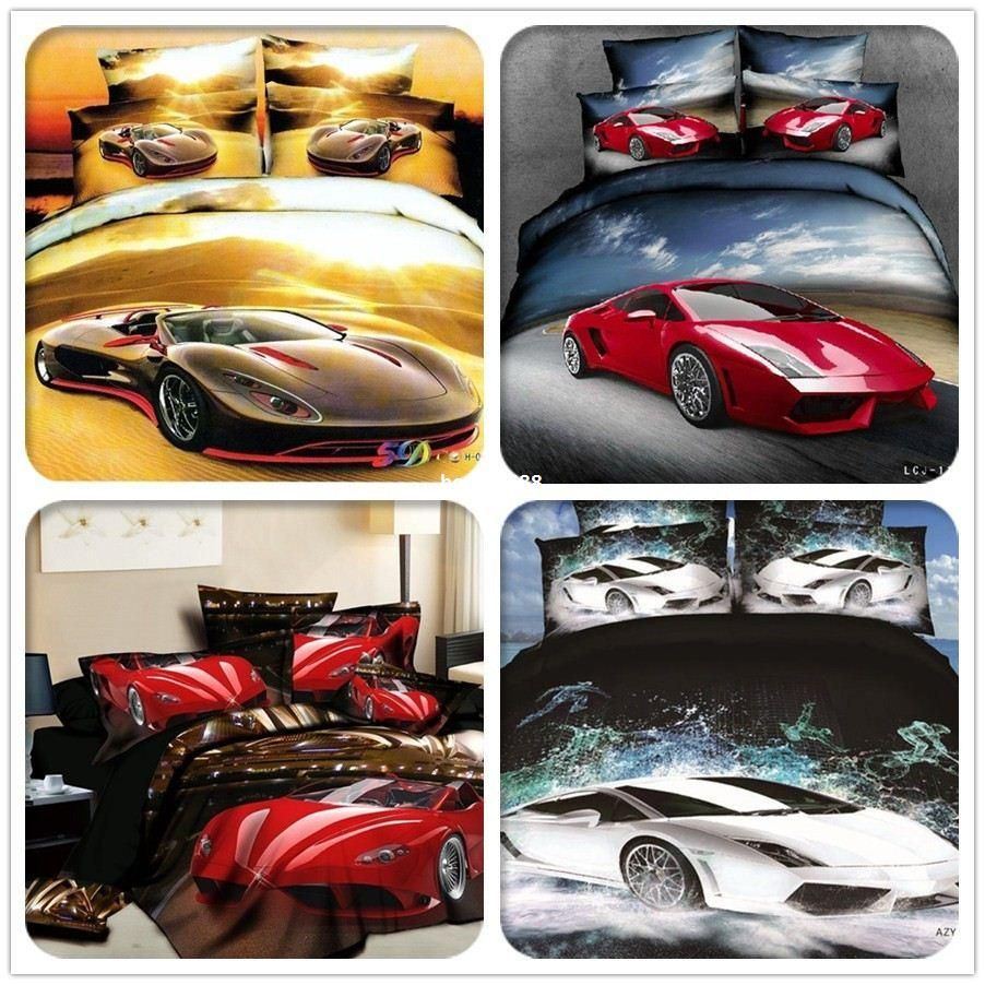 cartoon bed sets very lovely bed set 3d car pattern bedding set king car bed sheets