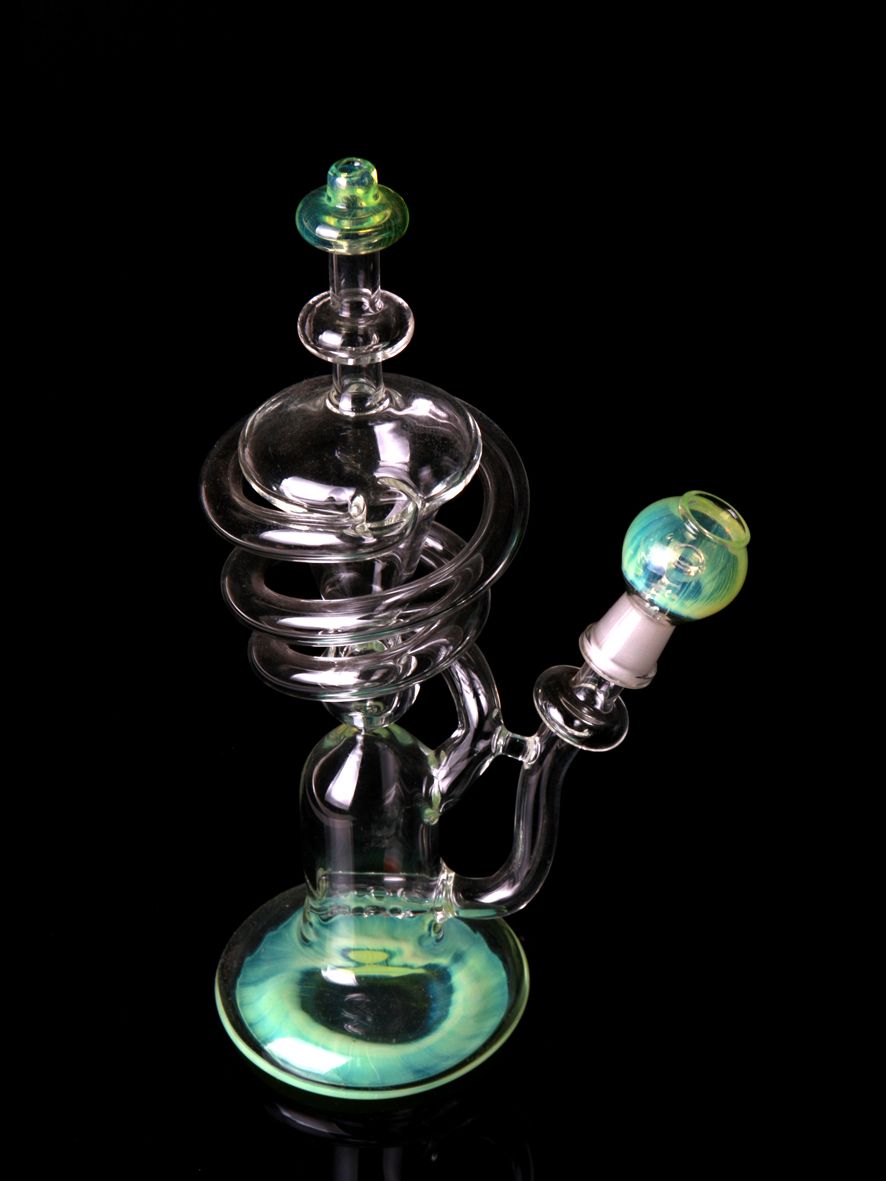 Buy Dropshipping Hookahs Online, Cheap Unique Spiral Designed Bong,Two