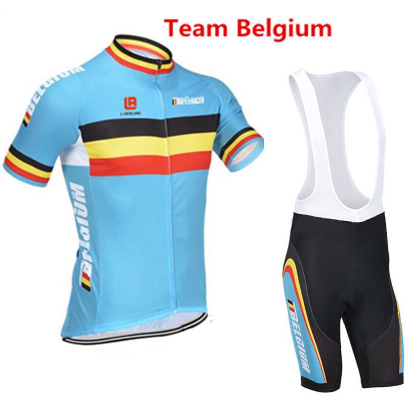 Cycling Jersey 2016 European Cup National Belgium Team Pro Cycling