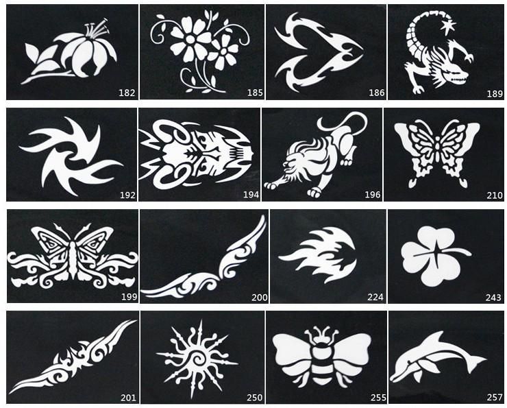 body painting stencils