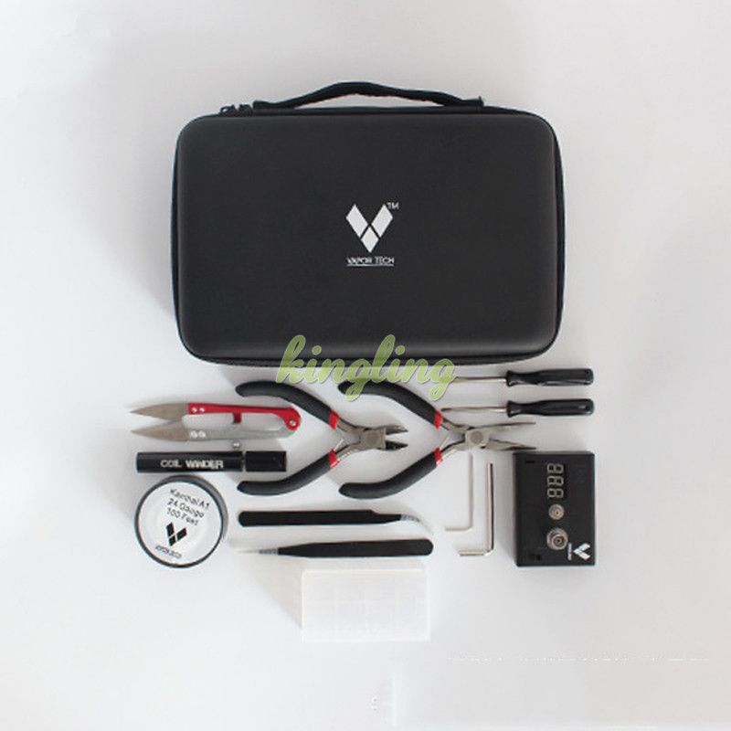 Original Vapor Tech Portable RDA Tool Kit Rda Tools Rebuild Kits for