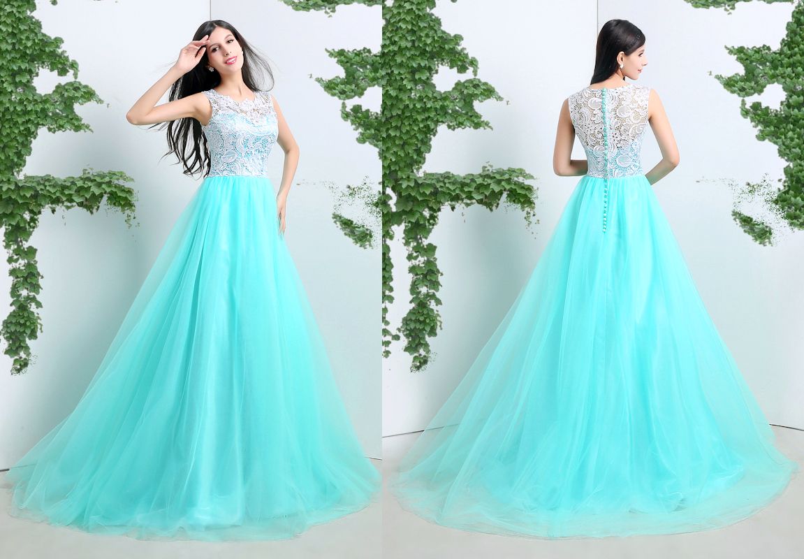 Turquoise Blue Prom Dresses