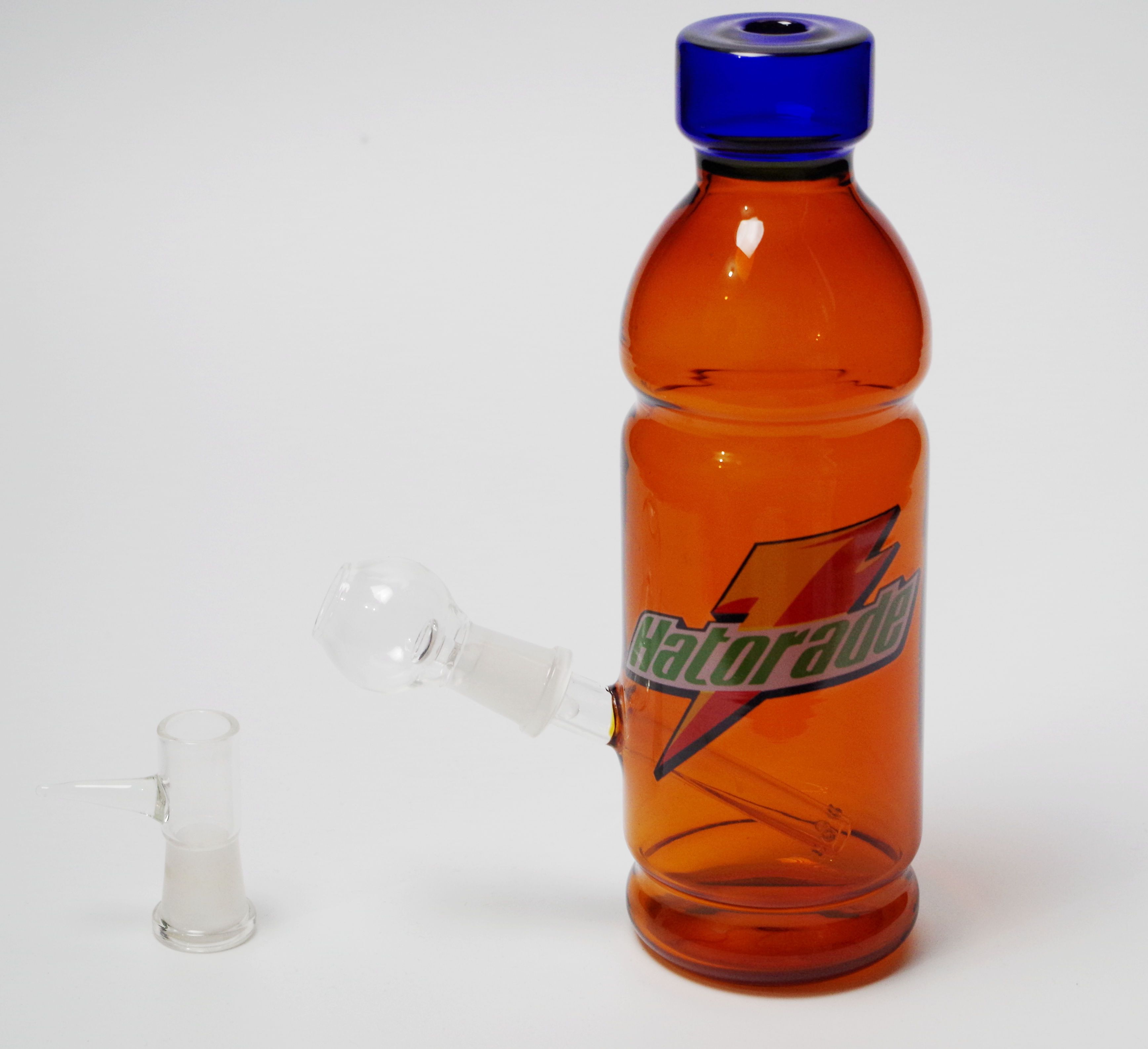 2020 Coke Bottle Glass Bong Diffused Downstem Perc Glass Water Pipes Bongs Hookah Hookah From