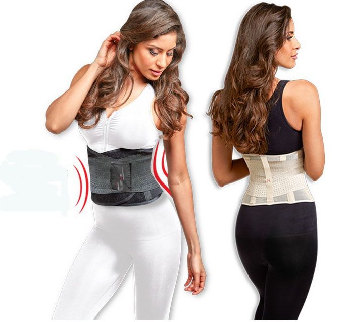 New Arrival Unisex Body Shaper Belt Corsets Thermo Shaper Hot Power