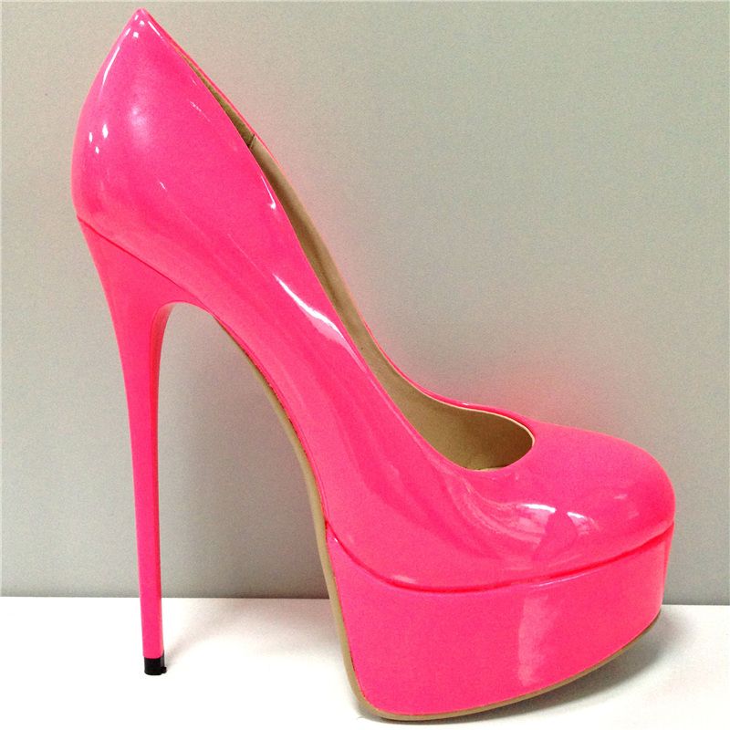 Acquistare Scarpe Con Plateau Con Tacco Alto Materiale Di Gomma Scarpe  Eleganti Con Tacco Scarpe Con Tacco Fucsia Tacco Alto La Festa Estiva  BLP1001 6 Economico | Consegna Veloce E Qualità | DHgate Italy