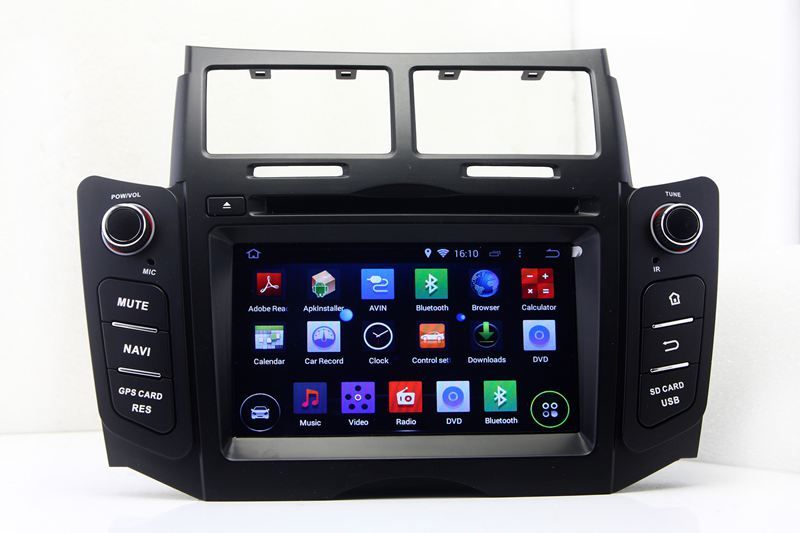 Android 5.1 Car DVD Player For Toyota Yaris 2005 2006 2007 2008 2009