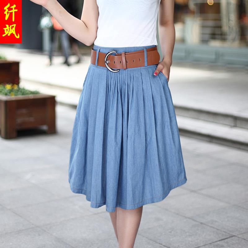 Wholesale Wholesale 2015 Hot Sale Summer Casual Denim Skirts For Women