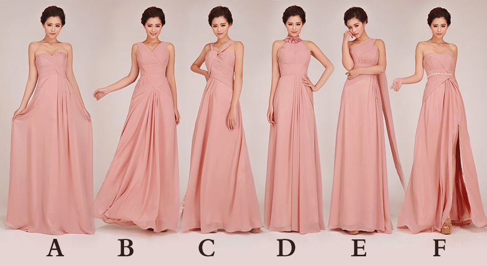 old rose gown for maid of honor