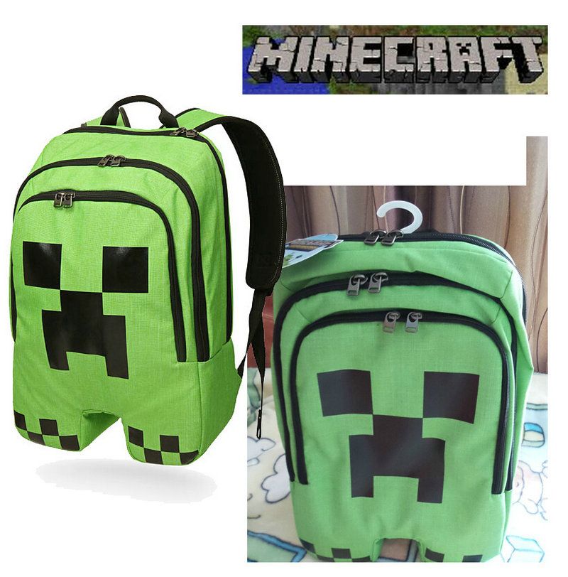 Minecraft Game My World Children Backpacks Kids For Boys Gril Mochila