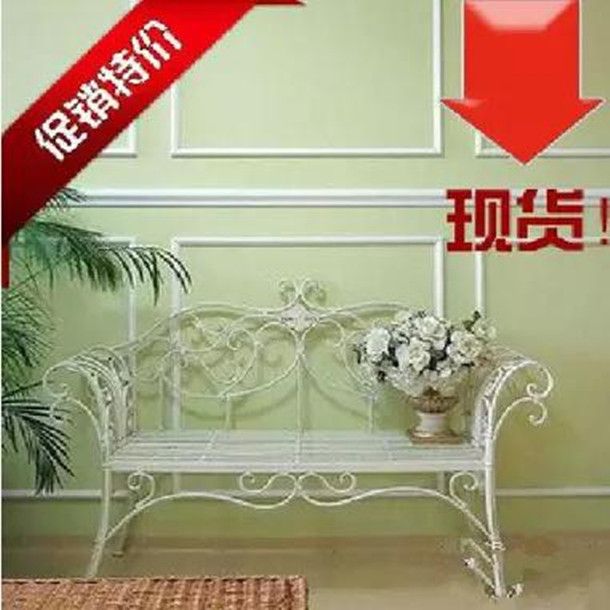2018 Outdoor Furniture Wrought Iron Sofa Chair Leisure Park Bench 2018 Outdoor Furniture Wrought Iron Sofa Chair Leisure Park Bench Tables And Chairs Double Seat Clothing Sto From Zhoudan5249