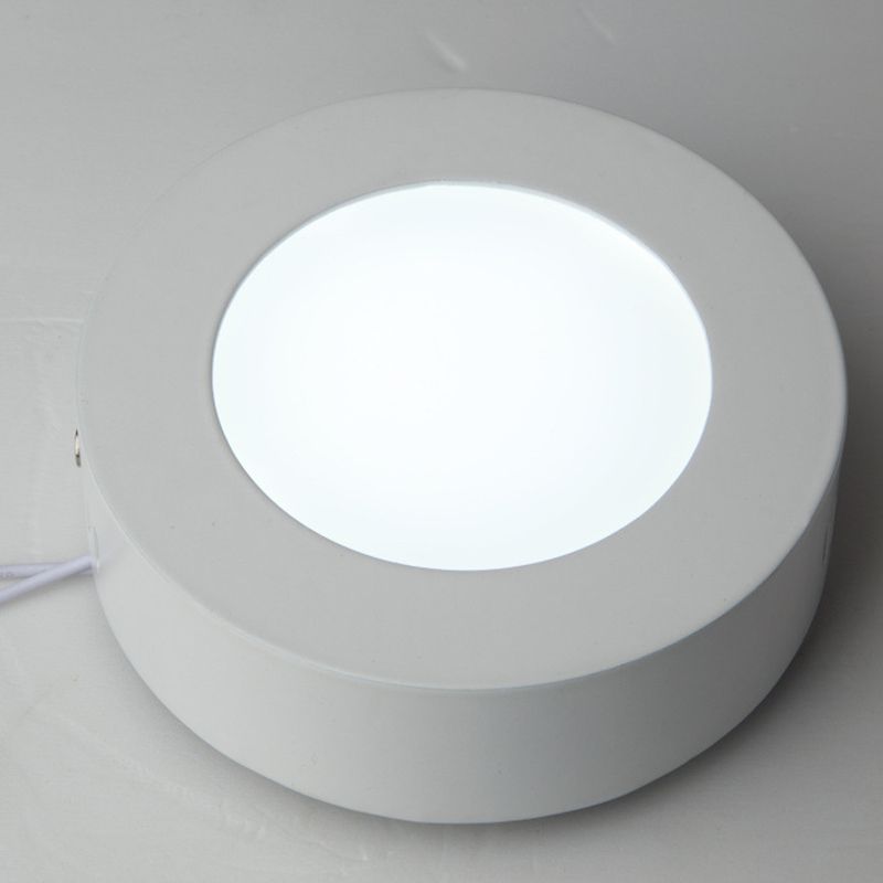 Round Square Led Surface Mounted Dimmable Panel Light 6W 12W 18W 25w 30w 36w Downlight lighting Ultra-bright ceiling lamp 110-240V