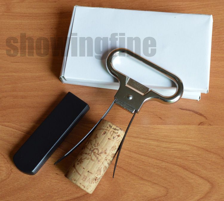 2019 Vintage Cork Puller Ah So Wine Opener Corkscrew Wine Bottle Opener