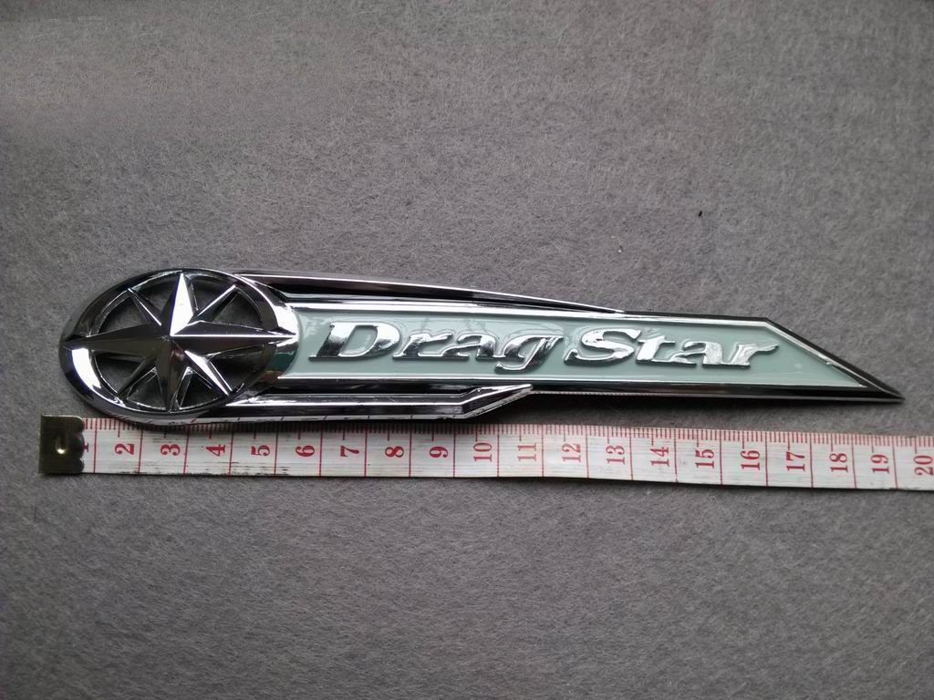 2021 Classic Chrome Dragstar Gas Tank Badge Emblem Badge Drag Star