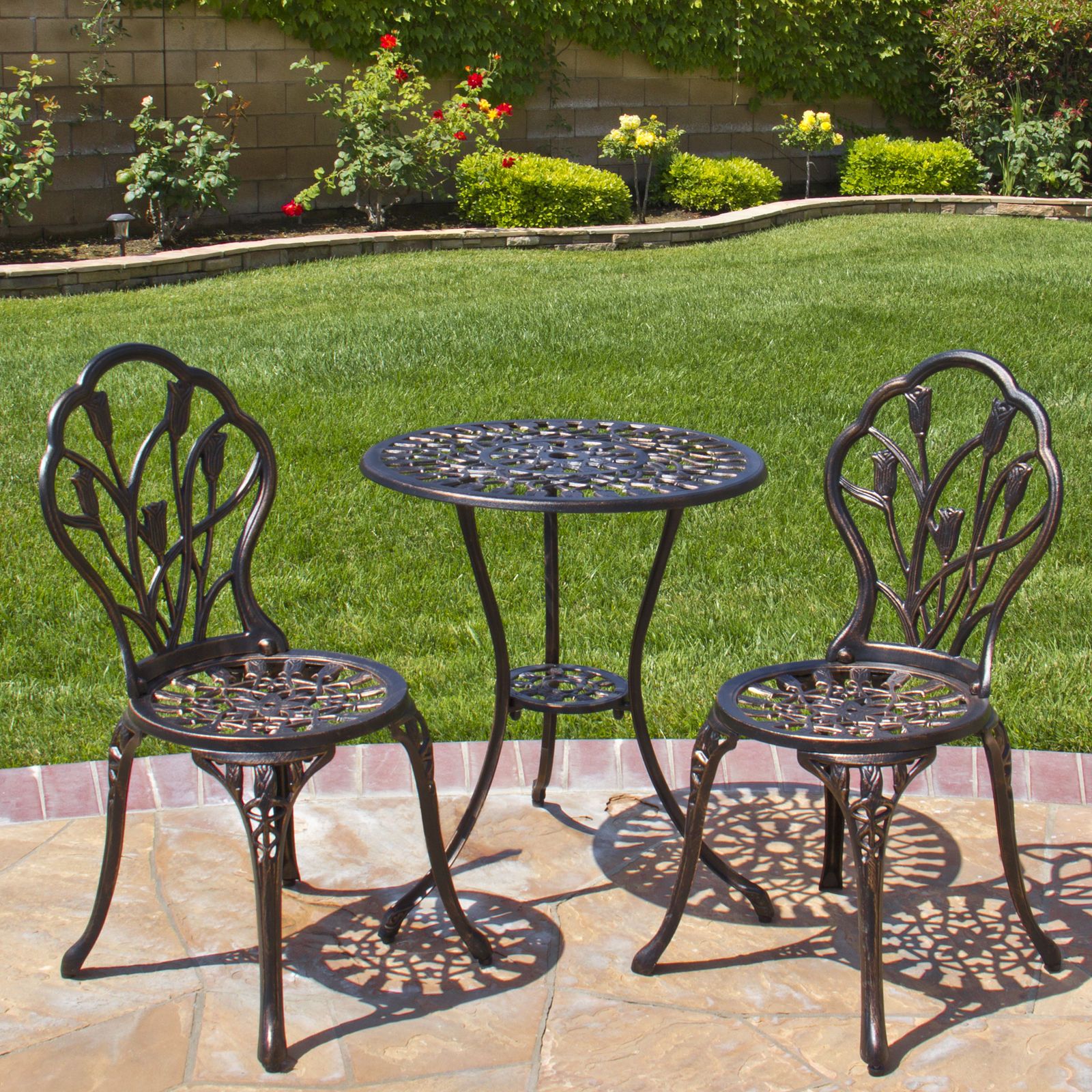 2019 Best Choice S Cast Aluminum Patio Bistro Furniture Set 2019 Best Choice S Cast Aluminum Patio Bistro Furniture Set In Antique Copper From Hongxinlin21 102 51 Dhgate Com