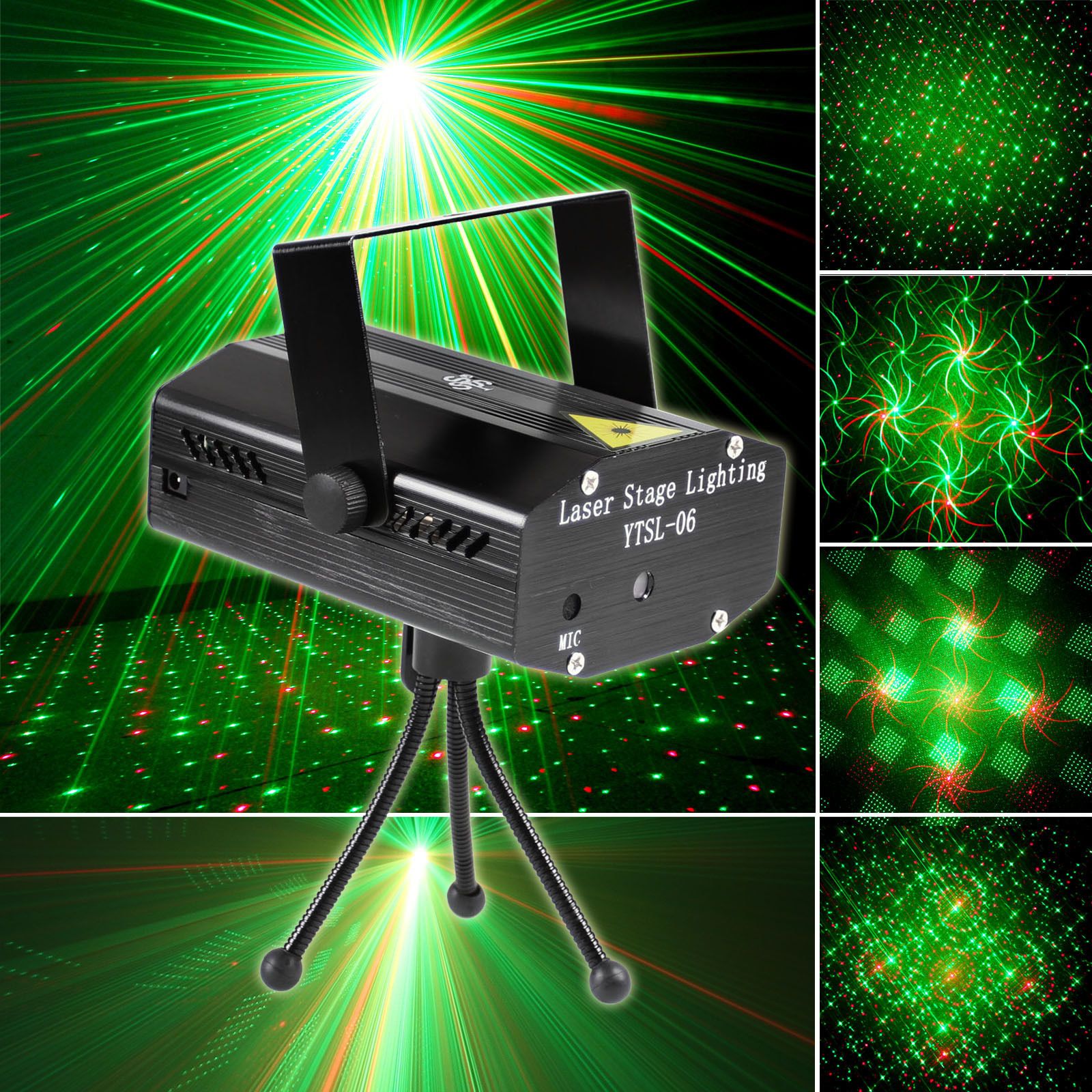 Acheter Livraison Rapide Mini Laser Stage Light Vente De Vacances 150mW
