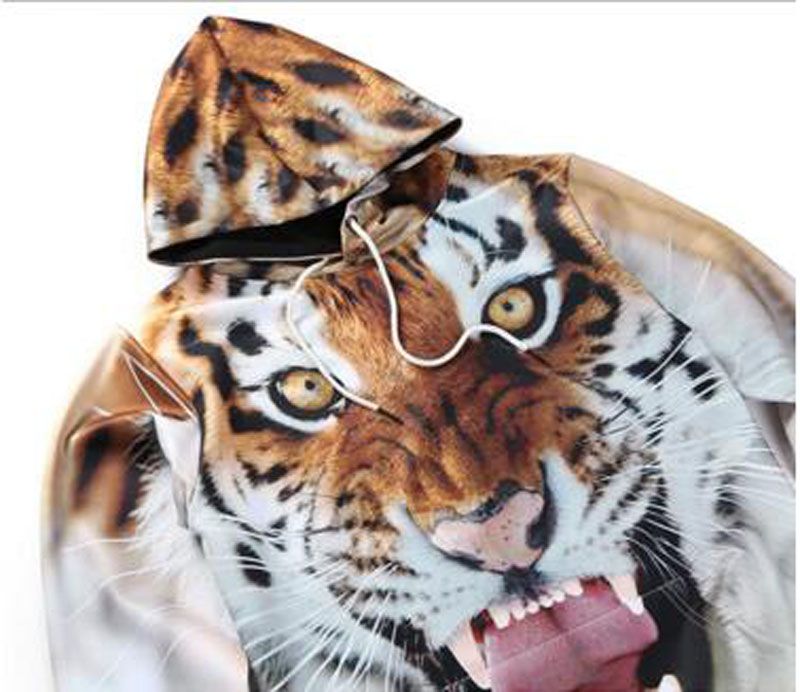 tiger face sweatshirt