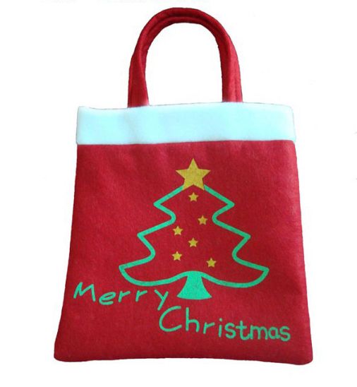 Christmas Bag Shopping Bag Handbag Xmas Gift Bag Card Bag Candy Bag
