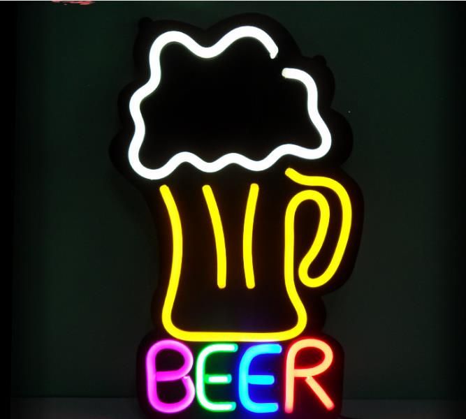 2020 Advertising Signboards Neon Led Open Sign Beer Coffee ...