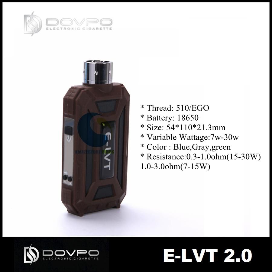 100% Original Dovpo E LVT II Mod Elvt 2 Mechanical Mod Waterproof E LVT