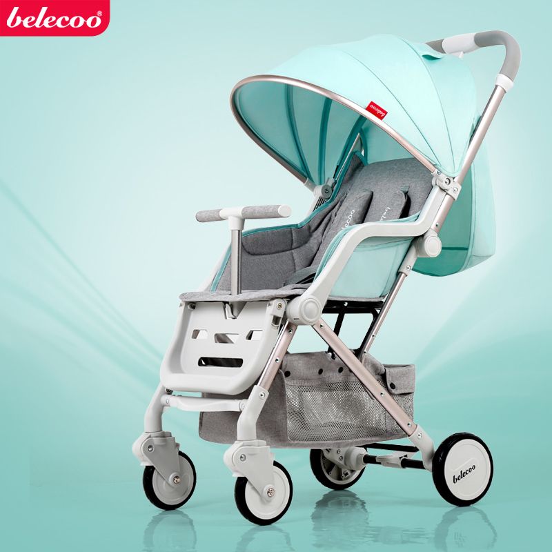 2020 BELECOO Ultra Light Baby Stroller/Pram, Portable Baby Carriage, 4