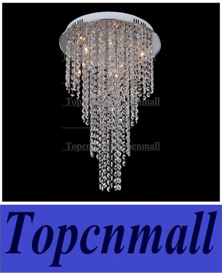 New Arrival Modern Crystal Chandelier Light Contemporary New Arrival Modern Crystal Chandelier Light Contemporary Ceiling Lamps 8 G4 Bulb Included Living Room Lighting 110v 240v Cage