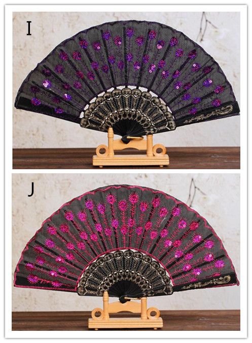 folding hand fan