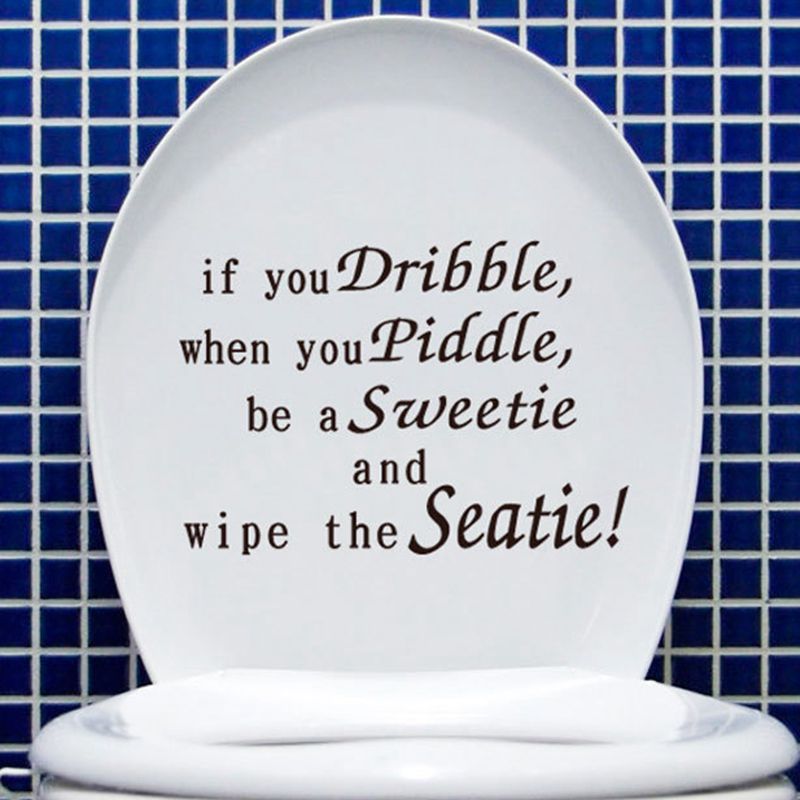 wall decals quote wall stickers if you dribble funny toilet decals toilet bathroom stickerstoilet sticker on the bathroom wall cling ons wall clings from - Bathroom Wall Decals wall decals quote wall stickers if you dribble funny toilet decals toilet bathroom stickerstoilet sticker on the bathroom wall cling ons wall clings from - Bathroom Wall Decals