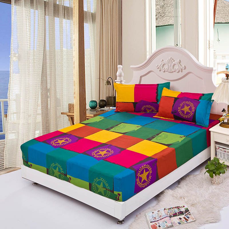 fitted bed sheet summer elastic bed cover mattress covers cushion fitted bed sheets online