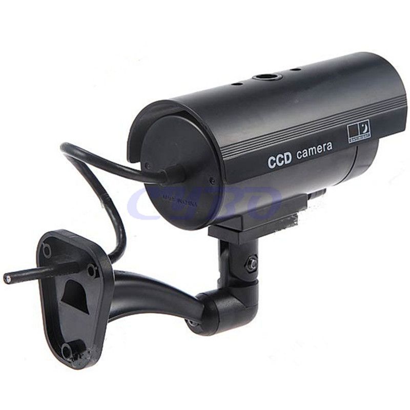 2021 Fake Camera Dummy Emulational Decoy Outdoor Bullet CCTV IR Wireless HOME Security Cameras