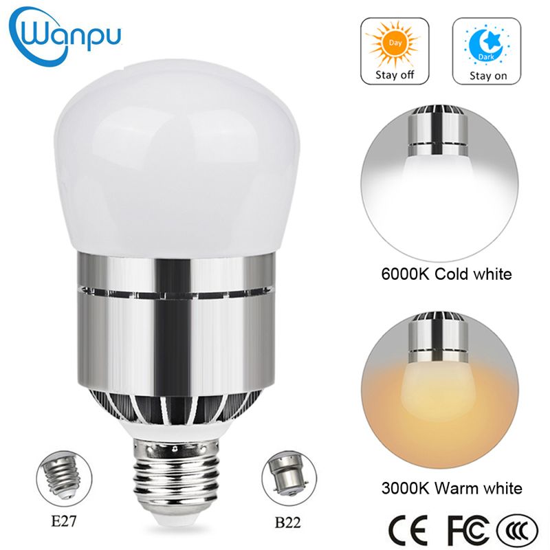 Smart Led Bulbs E27 E26 B22 Motion Sensor Light Dusk To Dawn Smart Led Bulbs E27 E26 B22 Motion Sensor Light Dusk To Dawn Lights Ac85 265v 12w Automatic On Off Indoor Outdoor Security Lightbulbs Electric