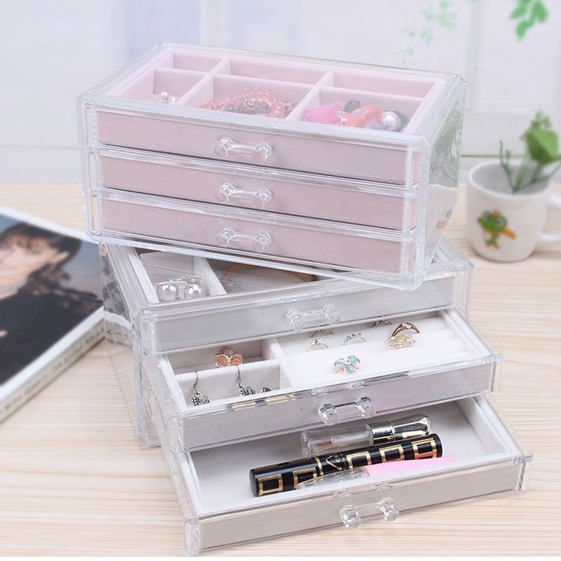 2019 24 13 5 11cm Large Storage Box Acrylic Make Up Organizer