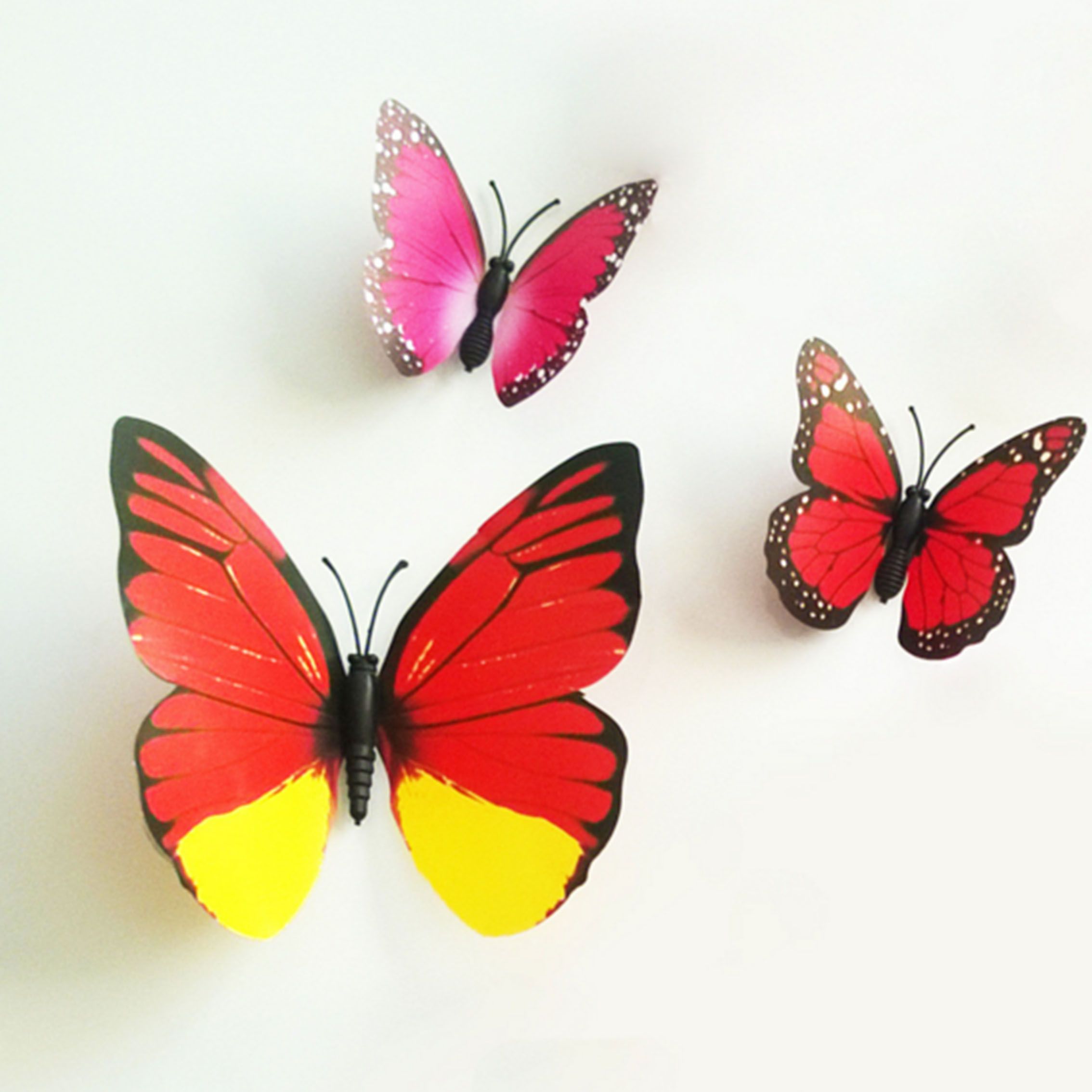 Wall Decoration Stickers colorful design art 3d butterfly wall stickers wall decor plastic Wall Decoration Stickers colorful design art 3d butterfly wall stickers wall decor plastic